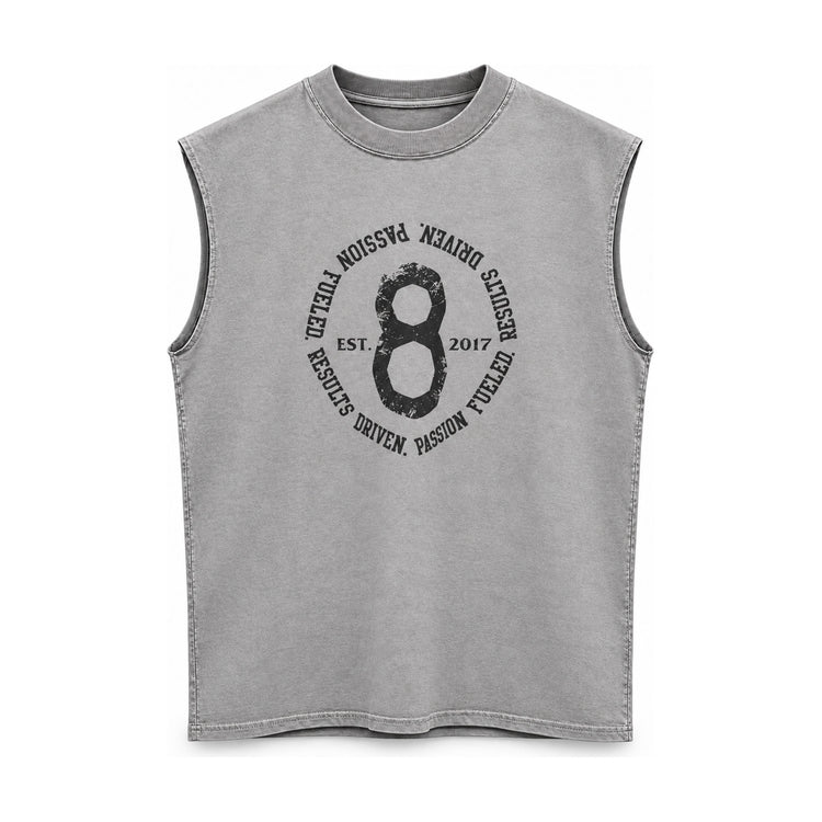 Elev8tion grey sleeveless tee