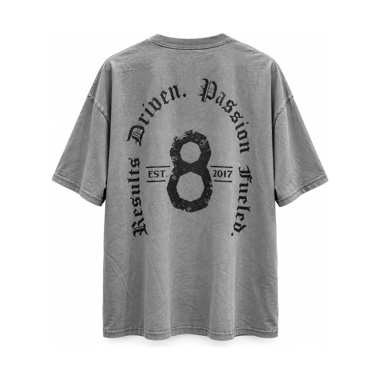 Elev8tion grey oversize tee