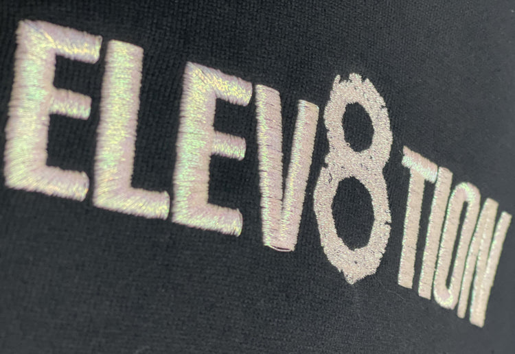 Elev8tion Ivory Logo Hoodie