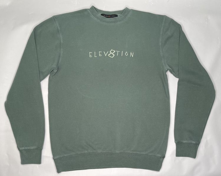 Pastel Green Crewneck Sweater
