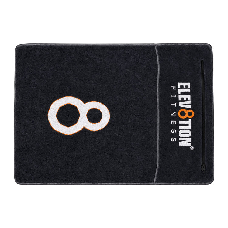 Elev8tion Bench Towel with Zipper Pocket