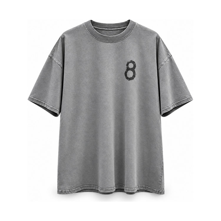 Elev8tion grey oversize tee