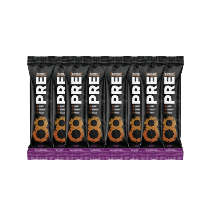 8 x STICK PACK: 8 PRE-WORKOUT BUNDLE