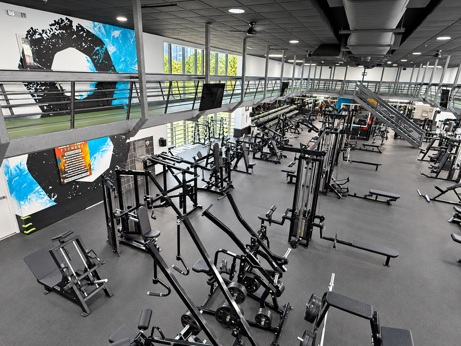 Aventura gym interior