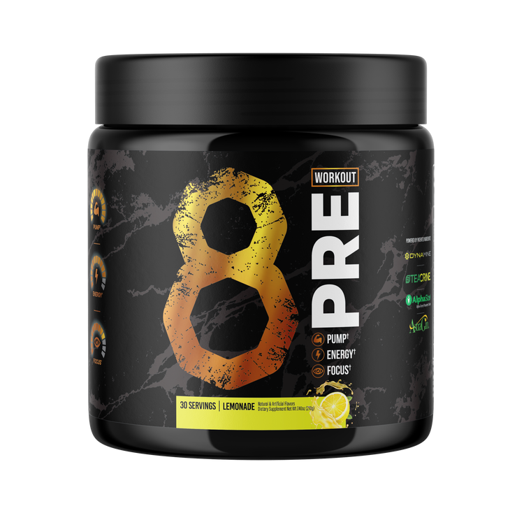 8 PRE-WORKOUT LEMONADE